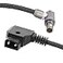 LANZYKU 2Pin RightAngled to DtapPtap Power Cable for TeradekSMALLHDARRIREDTILTAParalinxPrestonHollywoodSwitronixPanasonic 173 inches