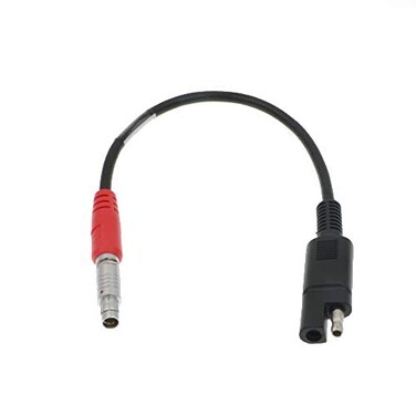 Uonecn for TOPCON Hiper GPS Charger Power Cable End LITE PRO GA GB Plus GR3 GR5 SAE2 12