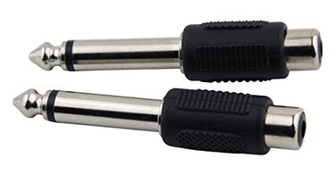 Pig Hog PARF14M RCA to 14 Adapter 2 Pack