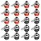 WMYCONGCONG 20 PCS 4mm Banana Female Socket Jack Mount Connectors for Banana Plugs Amplifier Terminal Binding Post