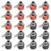 WMYCONGCONG 20 PCS 4mm Banana Female Socket Jack Mount Connectors for Banana Plugs Amplifier Terminal Binding Post