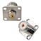 Boobrie UHF Female SO239 4Hole Panel Chassis Mount Flange Panel Mount Adapter Solder Cup RF Coaxial Coax Connector Adapter for PL259 Male Plug Pack of 2