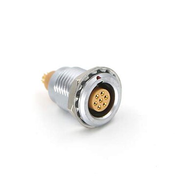 DRRI 1B Egg 7 Pin Push Pull self Locking Solder Connector Panel Mount Socket 7 Pin Socket