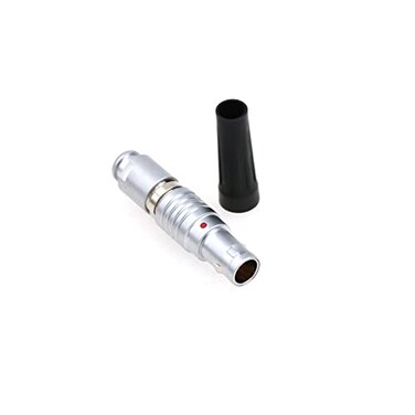 ZBLZGP 0B 7pin Panel Mount Male Plug FGG0B307 PushPull SelfLocking High Precision Automatic Aviation Connector for DJI Ronin ARRI Alexa Sony Venice Camera