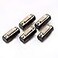 Arnorin DVI Coupler Female to Female Gender Changer Bulkhead Mount Adapter Black Gold Plated 5 Pack