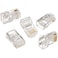 Ideal Industries Ideal Electrical 85346 8P8C Modular Plugs Connector RJ45 Connector for CAT5e Twisted Pair 100 MHz Cables 25 Connectors