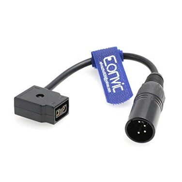 Eonvic DTAP Female to XLR 4pin Male Adapter Cable 20cm
