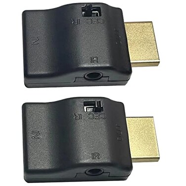 Ensigear HDMI CEC Blocker Adapter 4K60Hz18Gbps Supports Top Boxes Apple TV PS4 Xbox Bluray Players HDMI Blocker Adapter 2pcs