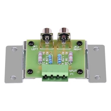Ciuouient 9500200891 Speaker Level to Line Level Adapter fit for Sending Amplified outputs from Multi Room Audio Systems to More Powerful amplifiersnot Include The 4pin 508mm Terminal Block