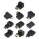 SING F LTD 10Pcs HDMI Adapter Kit HDMI to MiniMicro HDMI Converter GoldPlated PlugandPlay Portable