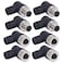 Lonlonty M12 4 Pin Male Female Right Angle Socket Panel Aviation Wire Connector12mm Industrial Circular Connector Outdoor Waterproof IP674 Sets