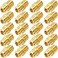 PASOW F Type RG6 Coupler Gold Plated Female to Female Barrel Coaxial Adapter 20pcs