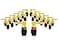 Sewell Deadbolt RightAngle Banana Plugs 12 Pairs Quick Connect Gold Plated Speaker Plugs 90 Degree