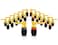 Sewell Deadbolt RightAngle Banana Plugs 12 Pairs Quick Connect Gold Plated Speaker Plugs 90 Degree