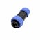 HangTon AC200MAX AC300 EP500 RV 2 Pin Aviation Circular Connector 12V 30A Power for BLUETTI DC Output Waterproof IP68 412mm Cable Plug Male Contact