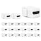 Phizli HDMI Keystone Jack 4K 20 Pack HDMI Keystone Insert Female to Female Coupler Video Adapter White