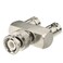 Eightwood BNC Splitter Adapter BNC Male to Dual Female Tee Type 3 Way Audio RF Coax Connector