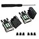 YIOVVOM DB9 Breakout Connector Male Female 9 pin RS232 connectors Solderless DSUB RS485 Serial Adapter Module Board with Screw Terminals Case Long Bolts