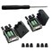 YIOVVOM DB9 Breakout Connector Male Female 9 pin RS232 connectors Solderless DSUB RS485 Serial Adapter Module Board with Screw Terminals Case Long Bolts
