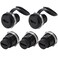 ANMBEST 5PCS HDMI 20 Panel Mount Connector USB Pass Through Cable Coupler 4K 30Hz 3D and HDR Female to Female HDMI Bulkhead Adapter with Weatherproof Dust Cap