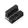 DGZZI USB 30 90 Degree Adapter Black USB 30 19Pin20Pin Male to Female L Turn Right Angle Power Adapter Motherboard Down Angled