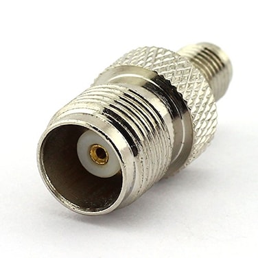 DGZZI 2Pack TNC Female to SMA Female RF Coaxial Adapter TNC to SMA Coax Jack Connector
