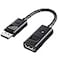 Cable Matters 8K DisplayPort 14 to HDMI 21 Adapter with 4K 240Hz 8K 60Hz Unidirectional DisplayPort to HDMI 21 Cable Adapter Supports RTX5080 RX9070 Not Work with PS5Xbox No VRR Support