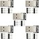 naughtystarts 5pcs USB Type A Breakout Board Male Connector USB to DIP Adapter Power Supply Board with 4 Pin Male Pin Header and Right Angel Pin Header