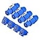 MAD OWL Powercon Connectors Compatible with Neutrik Nac3mpa Powercon Adapter in Connector to Panel Mount Male to Power Cable Connectors 4 Packs