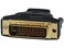Monoprice DVID Dual Link M1DPD Male to HDMI Female Adapter Gold Plated Black