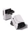 EZDIY-FAB EZDIYFAB PCIe 51 Adapter 600W 124pin16pin 12VHPWR GPU Power Connector12V2x6 GPU Adapter90 Degree Right Angle Compatible with RTX 3090Ti 4070Ti 4080 4090 GPU RVS Type White 1 Pack