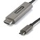 StarTech.com StarTechcom 3ft 1m USB C to HDMI Cable 4K 60Hz w HDR10 Ultra HD USB TypeC to 4K HDMI 20b Video Adapter Cable USBC to HDMI HDR MonitorDisplay Converter DP 14 Alt Mode HBR3 CDP2HDMM1MH
