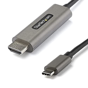 StarTech.com StarTechcom 3ft 1m USB C to HDMI Cable 4K 60Hz w HDR10 Ultra HD USB TypeC to 4K HDMI 20b Video Adapter Cable USBC to HDMI HDR MonitorDisplay Converter DP 14 Alt Mode HBR3 CDP2HDMM1MH