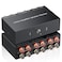 PROZOR 21in12Out Amp Amplifier Speaker Switcher Selector 2Way Speaker switcher selector Box with AB Switch and No External Power