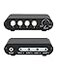 TENEALAY 4Way 35mm Stereo Audio Switch input Signal Source Switcher Selector Splitter Box with line volume controller 4 in 1 out 1 in 4 out MC41