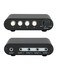 TENEALAY 4Way 35mm Stereo Audio Switch input Signal Source Switcher Selector Splitter Box with line volume controller 4 in 1 out 1 in 4 out MC41