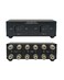 SOLUPEAK Premium 2 Zone Speaker Selector Switch Box 2 Way Stereo Audio Speaker Switcher Distribution Box for MultiChannel High Powered Amp A B Switches SP2
