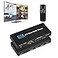 Groza HDMI Multiviewer Switch 4x1 Quad Switcher 4 in 1 Out with IR Remote Control Support 4K Full HD and 9 Display Modes for Security Camera Gaming Consoles