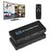 Groza HDMI Multiviewer Switch 4x1 Quad Switcher 4 in 1 Out with IR Remote Control Support 4K Full HD and 9 Display Modes for Security Camera Gaming Consoles