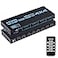 Enbuer HDMI Matrix Switch 4x4 4K HDMI Matrix Switcher Splitter 4 in 4 Out Box with EDID and IR Remote Control Support 4K HDR HDMI 20b HDCP 22 4K60Hz 3D YUV 444