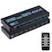 Enbuer HDMI Matrix Switch 4x4 4K HDMI Matrix Switcher Splitter 4 in 4 Out Box with EDID and IR Remote Control Support 4K HDR HDMI 20b HDCP 22 4K60Hz 3D YUV 444