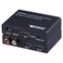 Tendak 1X2 HDMI Splitter 4K30Hz with Audio Extractor HDMI to Optical and RL Audio Output Compatible with PS543 BluRay Player Fire Stick HD TV Projector