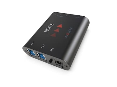 INOGENI Toggle by Video Conference USB switcher BYODBYOM Plug and Go Up to 3 Devices Professional Device