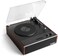 Victrola Eastwood Signature Bluetooth Record Player 3Speed Turntable Builtin Speakers Premium MM Cartridge Vinyl Stream for Wireless Streaming Removable Dust Cover Espresso