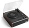 Victrola Eastwood Signature Bluetooth Record Player 3Speed Turntable Builtin Speakers Premium MM Cartridge Vinyl Stream for Wireless Streaming Removable Dust Cover Espresso