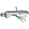 Audio-Technica AudioTechnica atHS1 Universal Headshell for LP120USB LP240USB and LP1240USB DirectDrive Turntables White