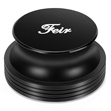 Feir Record Weight Stabilizer Turntable Clamp 14oz Premium Aluminum Weight Clamps for HiFi Turntable Vinyl Disc LP Record Player
