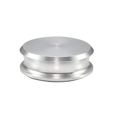 FEMELI Record Weight Stabilizer by Turntable Weight ClampsLow Profile to Fits Under Dust Cover of Turntable Vinyl Disc LP Record Player Silver
