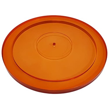 SUPREMETECH Acrylic Platter Upgrade for ProJect DebutT11Xpression Music Hall MMF212223335151se5353se Angels Horn and Crosley C6 Turntables Tinted Red