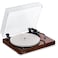Fluance RT85 Turntable with Ortofon Cartridge Acrylic Platter Speed Control and Vibration Isolation Walnut